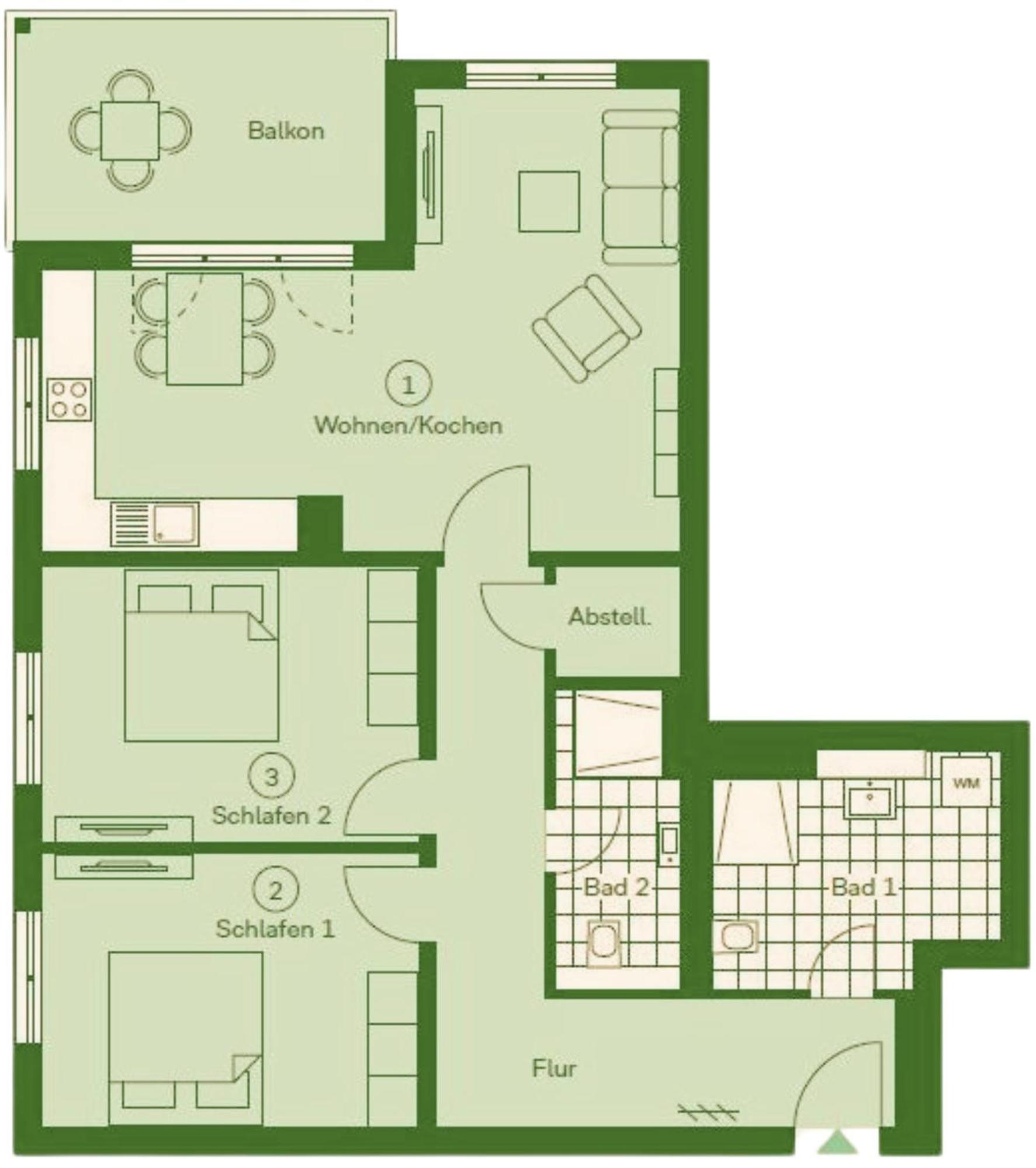 Apartment "Usedomer Luft" Garz  外观 照片